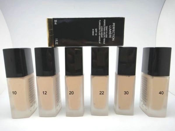 

марка макияжа отбеливание корректор flawless покрытие увлажняющий фонд face base составляют совершенство lumiere жидкая основа красоты 1шт
