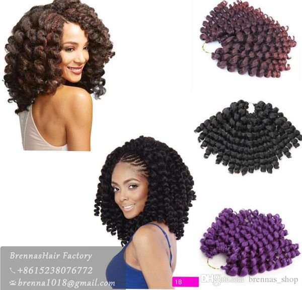 2019 Good Jumpy Bounce Wand Curl Twist Janet Crochet Braids Marley