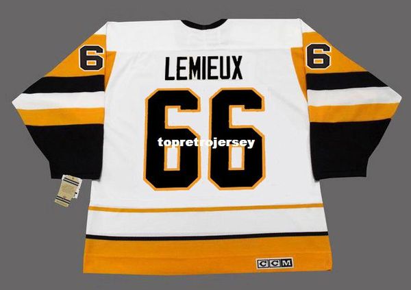

wholesale mens mario lemieux pittsburgh penguins 1992 ccm vintage home retro hockey jersey, Black;red