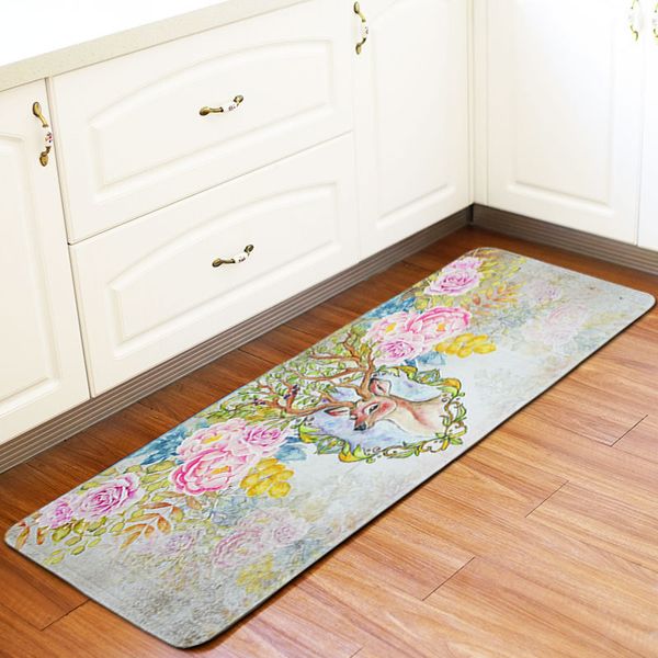 Long 60 170cm Christmas Non Slip Mat Rugs For Kitchen Floor Door