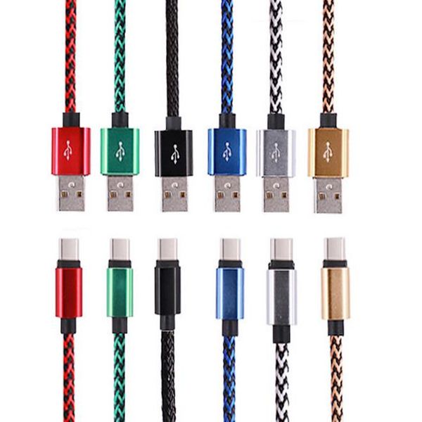 

20cm Aluminum Alloy 8pin Fabric Braided Nylon usb Data Sync Charger For iphone 5 6 6s 7 plus Accessory Bundles