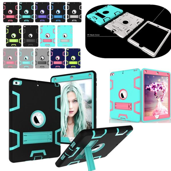 

Для iPad Pro Air 6 5 4 3 2 Чехлы с жесткой спинкой Сверхмощный ударопрочный чехол-подставк