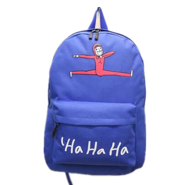 

new cartoon fashion women backpacks new preppy style casual school bags canvas cute funny print korea backpack