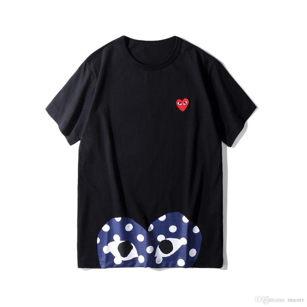 

Мода Марка Мужчины Женщины Футболки Сердце Печатных Футболки Для Любителей С Кор