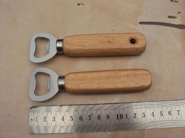 

wooden handle handheld bottle opener wine beer soda glass cap bottle opener kitchen bar tools