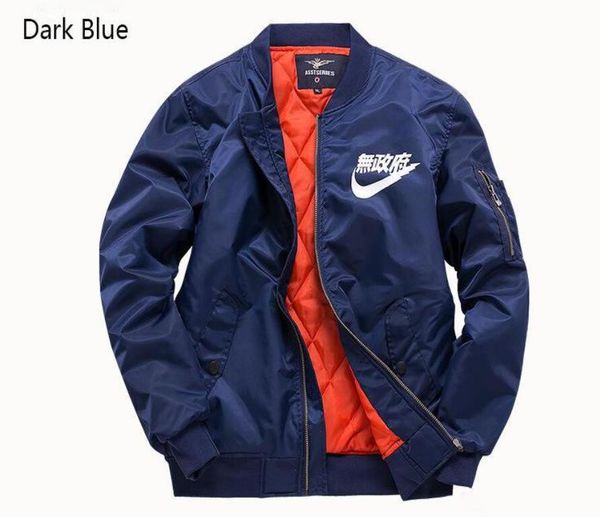 

casual designer jackets male clothing polit jackets army green dark blue black size s-6xl zipper nylon mens jackets fashion windbreaker, Black;brown