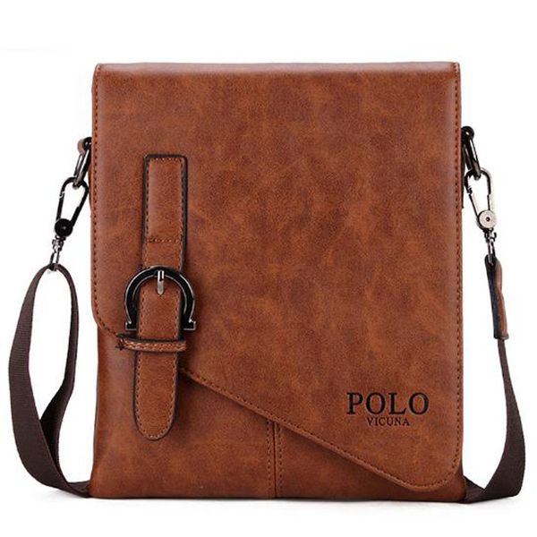 Men/'s PU Leather Messenger Satchel Bags Cross Body Tote Handbag Shoulder Bag