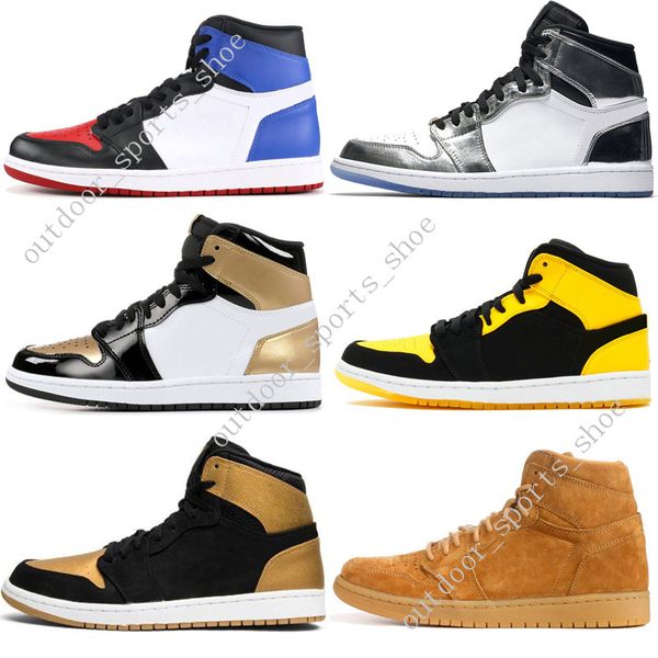 

1s og 1 3 mens basketball shoes homage to home banned bred toe black white chicago game royal blue fragment men sport sneakers outdoor
