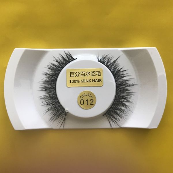 

new arrival 3d false eyelashes premium quality 100% handmade mink hair lashes natural long thick eyelash extensions