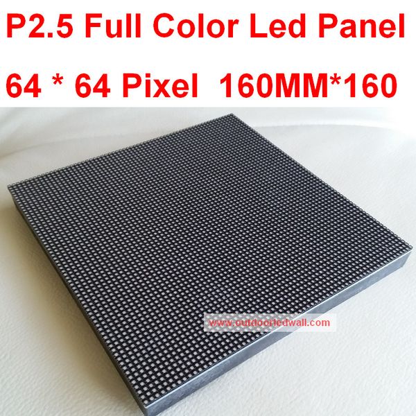 

p2.5 full colo led display, indoor rgb led display screen,1/32 scan, 160*160mm 65*64 pixel ,hd resolution, ing