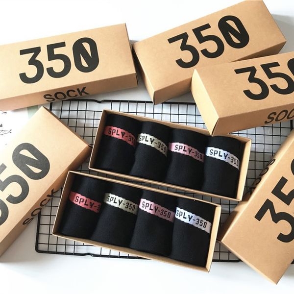 

4 pair box ply 350 v2 ock fa hion port ca ual men women ock luxury de igner ock ize