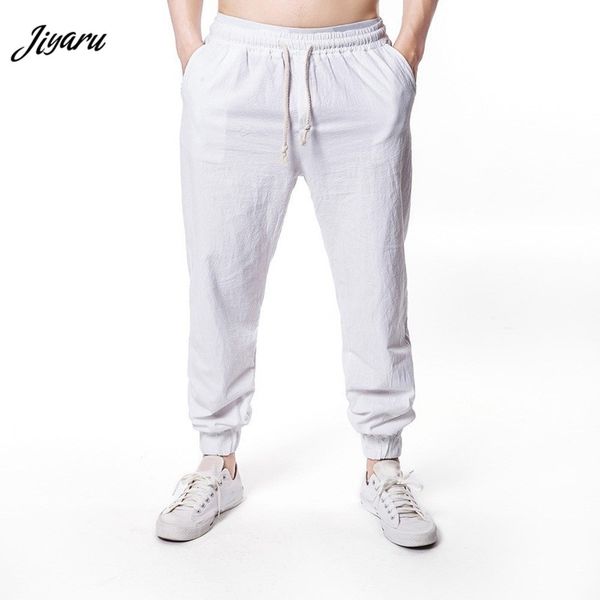 

мужчины длинные брюки причинно мужчины тренировочные брюки свободные брюки мужчины лето осень тренировочные брюки мужские брюки эластичный, Black