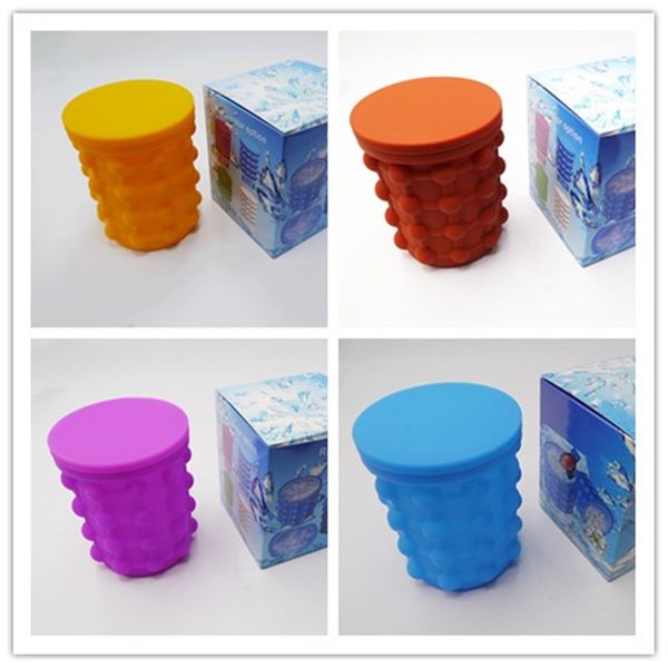 

5 цветов силиконовый льда революционный компактный льда создателя кубика льда кухонные инструменты