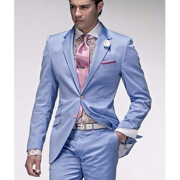 

prom leisure 2018 custom custom lapel men's suits set body fitness bride dress men's suit suit wedding (jacket + pants, White;black