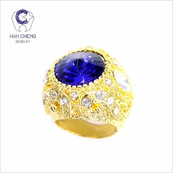 

hancheng новая мода роскошные старинные золотые кольца резные резки большой драгоценный камень создан кристалл кольца горный хрусталь кольцо, Golden;silver