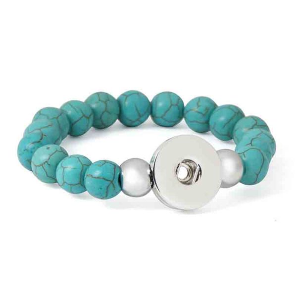 

новое прибытие 030 заменимые ювелирные изделия конфеты цвета расширяемый бисера stretch стекло браслет из бисера fit snap кнопки ювелирные и, Black