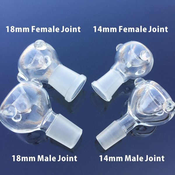 

Высокое качество 14 мм стеклянная чаша 18 мм Бонг чаша 14 мм 18 мм мужской женский стеклянные чаши для Бонг аксессуары чаша штук