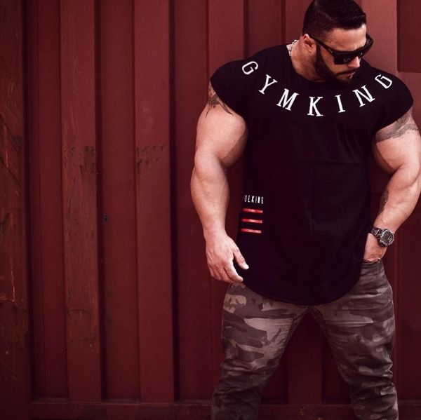 

Новый дизайн высокое качество культурист MenT рубашка мышцы хлопок дышащий пот пог