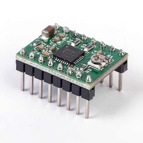 

flsun 3d printer parts accessory reprap a4988 stepper motor driver module with heatsink for ramps 1.4 send heat