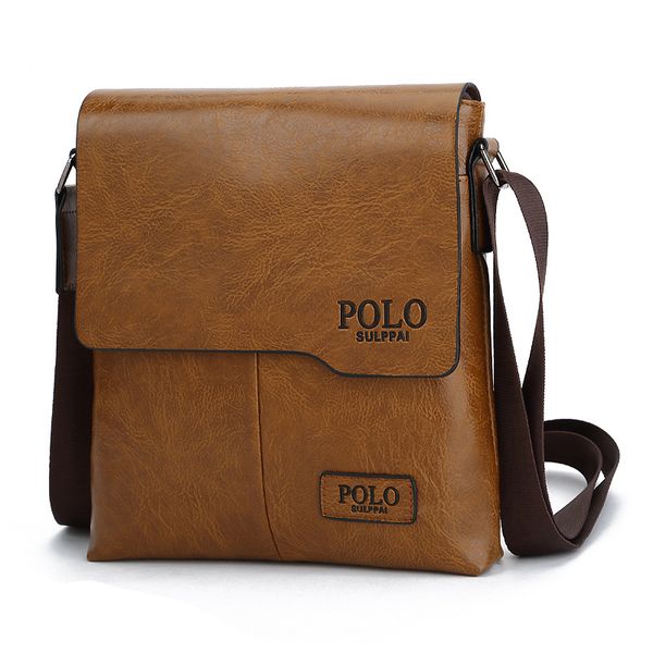 

Sulppai 2018 New Designer Business Style Men Bag Casual PU Leather Men's Cross-body Messenger Bag