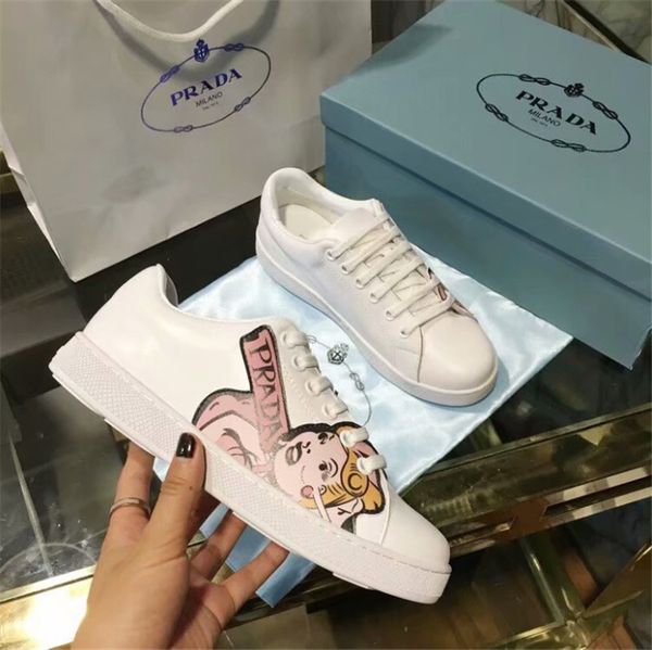 

2008 Brand Canvas Patterns Stitching Small White Shoes, Leisure Shoes, Laces, Laces, Individual Graffiti Girl Letters, Leisure Shoes, Low Up