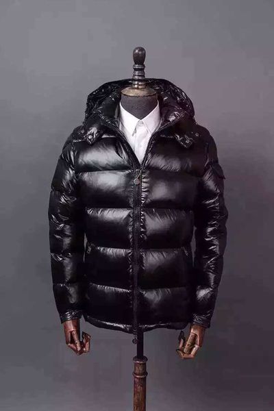 

2019 special offer limited regular zipper black winter british style men down jacket hooded coat classic keep warm white duck down