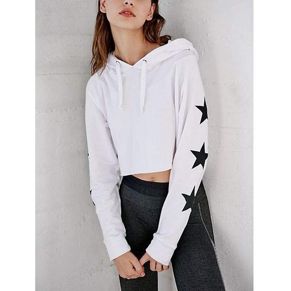 sudadera corta mujer