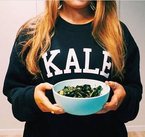 

sweatshirt pullovers moletom letter print crewneck women kale clothing fashion long sleeve funny high quality, Black