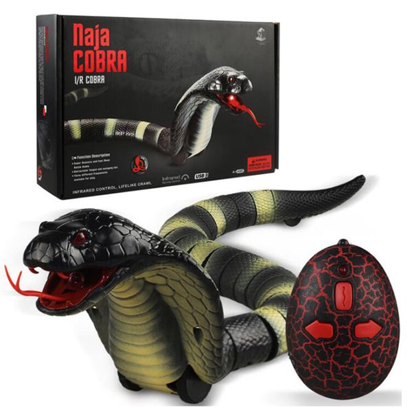 

ir rc animals rattlesnake snake centipede bionic reptile 3ch infrared remote radio control snakes chilopod rattle snake tricky brains toys