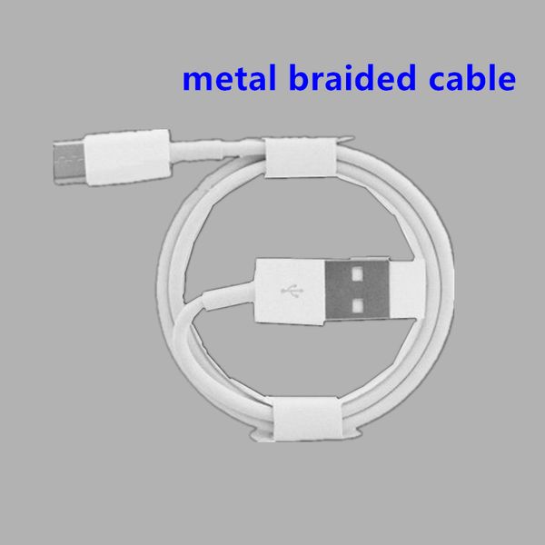 

500pc lot with 144 metal braided cable 1m 3ft od 3 0mm u b data ync charger cable for x 8 7 6 6 5 5c e plu with retail box
