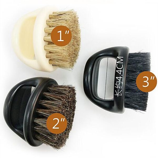 

1pc 3 models men's shaving brush barber facial beard appliance shave tool razor face skin care salon styling barbershop hot, Silver