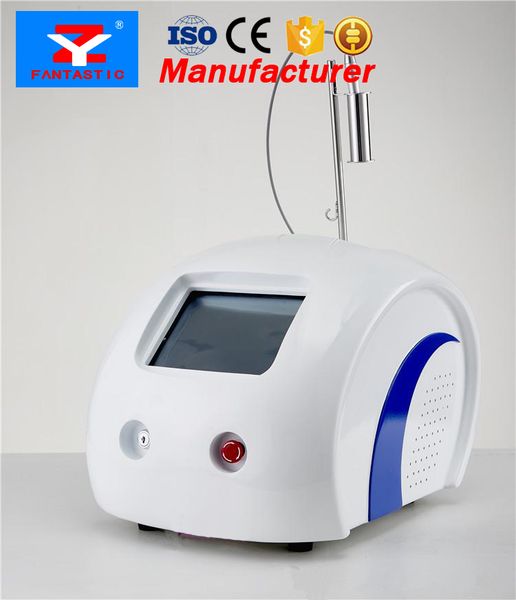 

new product vascular therapy red blood removal spider veins removal 980nm diode laser beauty machine with ce dhl ing, Black