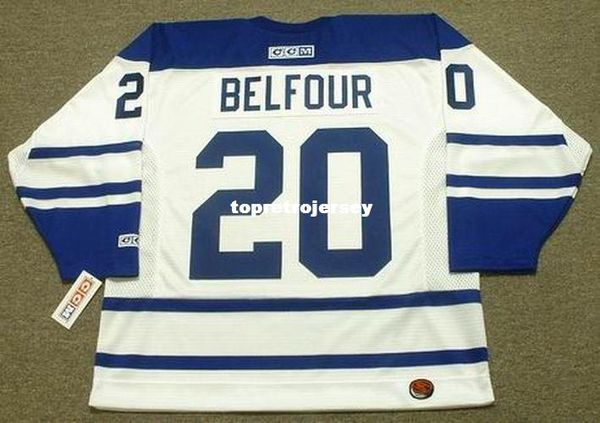 

wholesale mens ed belfour toronto maple leafs 2002 ccm retro hockey jersey, Black;red