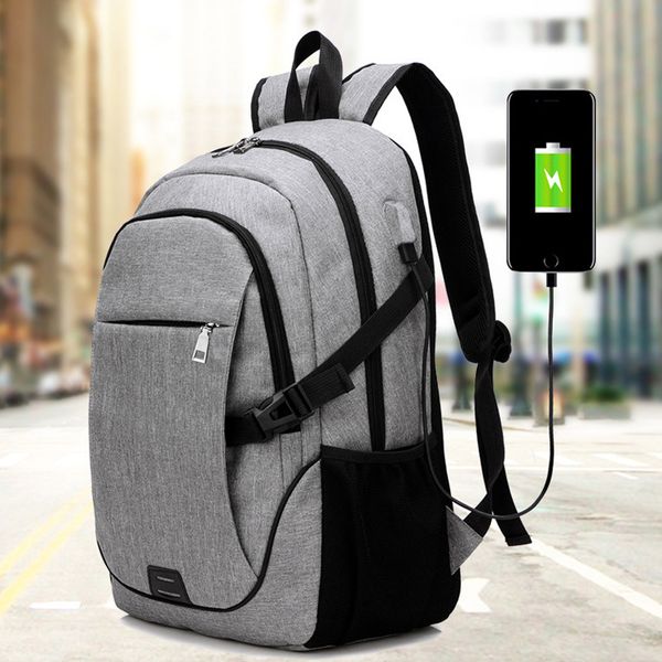 

4 colors school backpacks usb charging sports lapbackpack men schoolbag for teenager girls large capacity gym bag