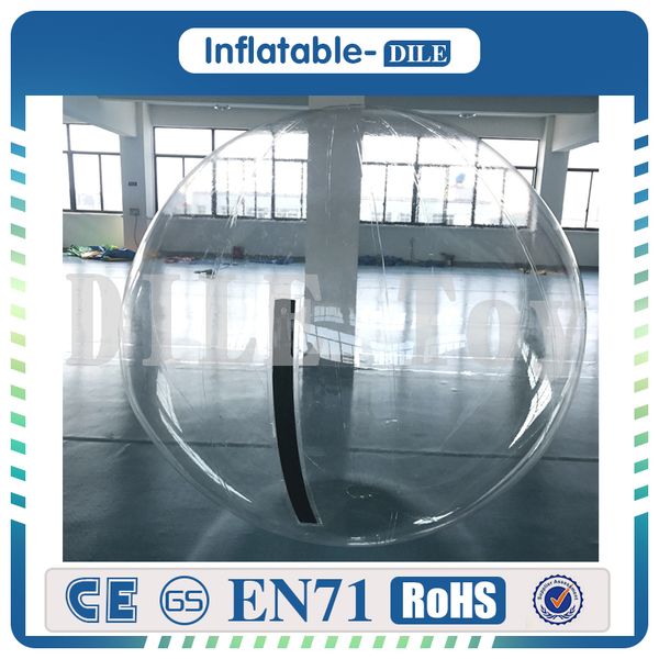 

door to door 0.8mm pvc 2m inflatable water walking ball,outdoor water ball for sale