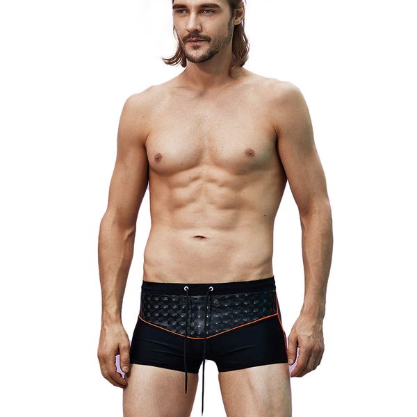 

2018 bathing suit low waist men swimwear new summer vacation swimming trunks boxer shorts men swimsuits sunga swimming suit