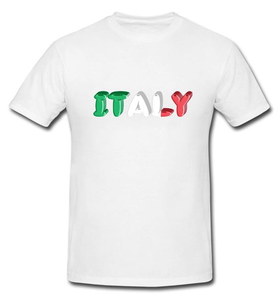 

italy italian country national map flag novelty fun novelty t-shirt 100% cotton casual tees, White;black