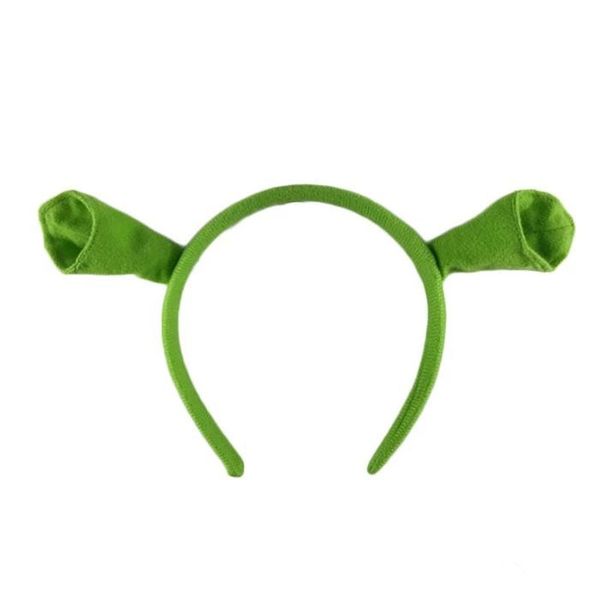 

new shrek hairpin ears headband head circle halloween children show hair hoop party costume item masquerade party supplies