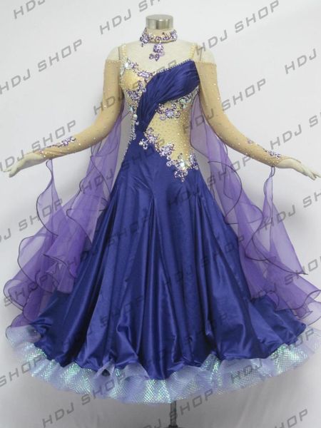 

international standard ballroom dance dress hm8732, Black;red