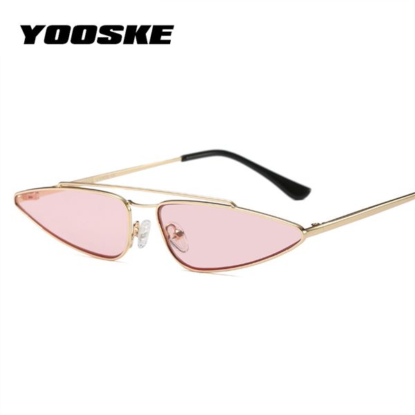 

yooske retro women sunglasses small cat eye eyewear fashion vintage ladies sun glasses women uv400, White;black