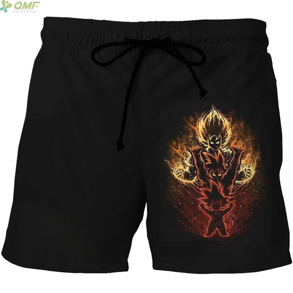 

Polyester Son Goku Kid 3d Print Beach Shorts Dragon Ball Kid Goku Pattern Men Short Pants Harajuku Boardshorts Mesh Sports Shorts S -4xl