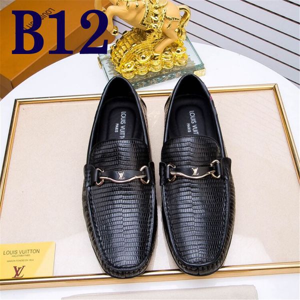 

2018 big size luxury shoes men slip on genuine leather shoes cow mens loafers rubber designer driving men, Black