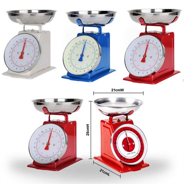 

5kg / 11lb classic traditional kitchen scale cooking food weighing scales bowl
