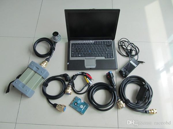 Ferramenta de verificação multiplexador mb star c3 com d630 laptop xentry epc 160gb hdd diagnóstico pronto para uso