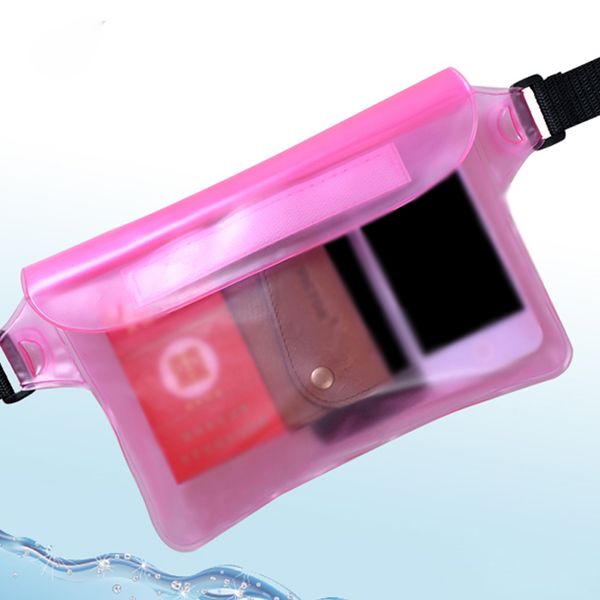 

pvc waterproof waist pouch handbag bag pounch outdoors drift swimming case phone protect phone for outdoor adventures
