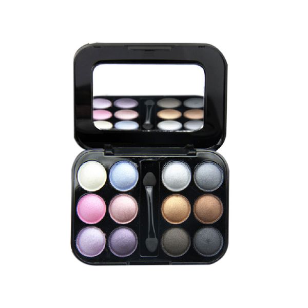 

12 color eyeshadow palette matte glitter eyeshadow diamond shimmer eye primer luminous eye shadow cosmetics tool set