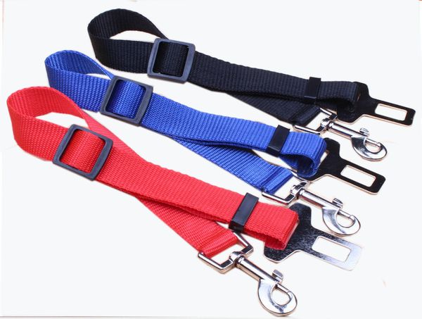 

pet dog car safety seat belt adjustable clip lead leash for dogs pet puppy hound vehicle seatbelt 09