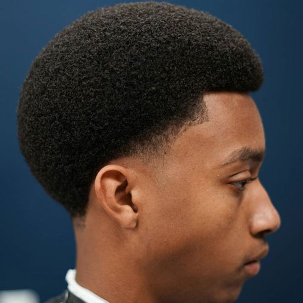 Parrucca brasiliana afroamericana corta riccia parrucche piene del merletto degli uomini neri con i capelli del bambino per gli africani