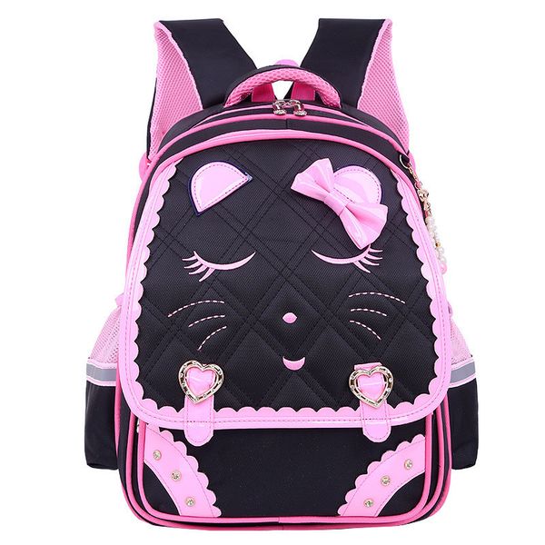 

fashion sweet cat girl's school bags waterproof cartoon pattern kid backpack schoolbag children school backpack girl book bag y18110107