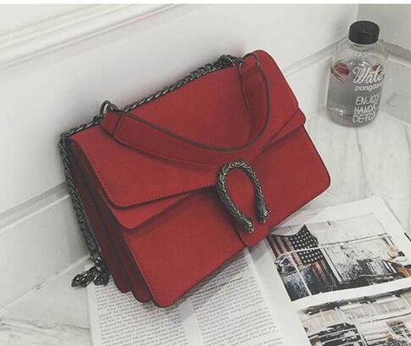 

2017 women famous brand Dragon bag vintage chian crossbody bag classic shoulder messenger bolsas designer satchel